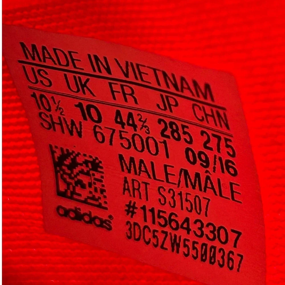 Adidas NMD R1 Solar Red Monochromatic Mesh Sneakers S31507 Mens 10.5 No Insoles